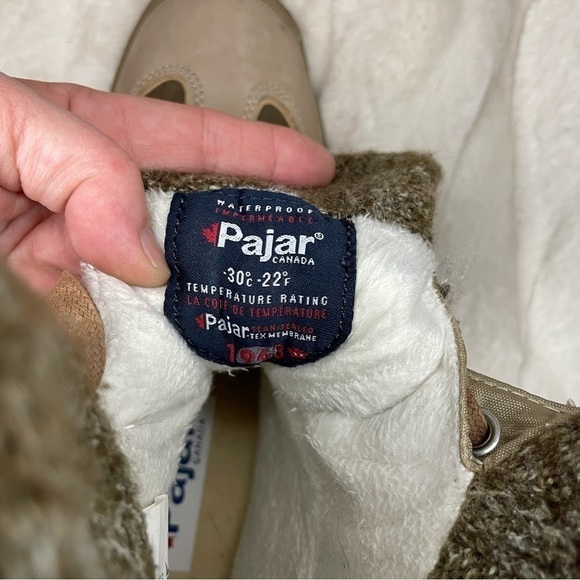 PAJAR WOMEN'S AVA tan winter boot - Picture 2 of 11